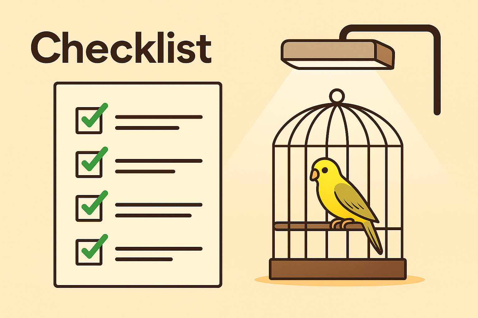 A closer look at Macaw Bird Cage Health Checklist