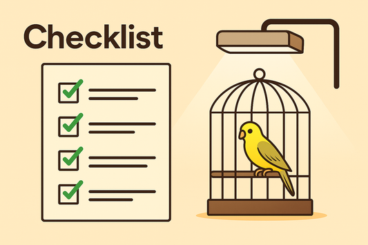 Bird Cage Setup Checklist for First-Time Owners