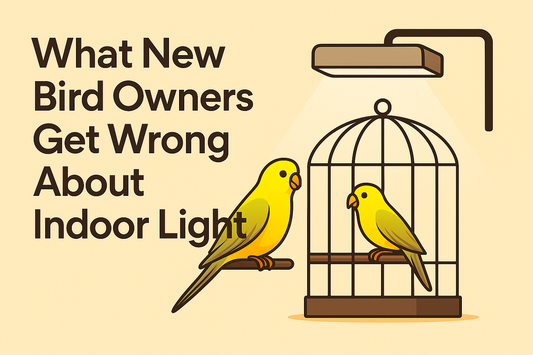What New Bird Owners Get Wrong About Indoor Light