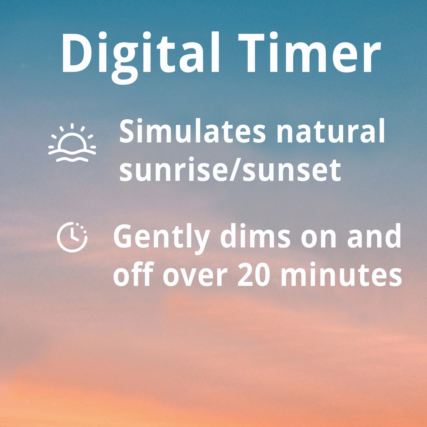 Sunrise & Sunset Timer – 50% Off (Current Batch: 1-Minute Dimming Issue)