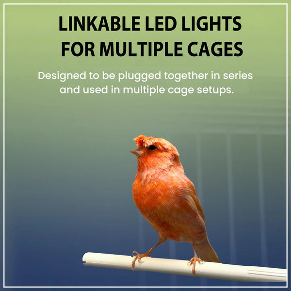 Linkable Light Bars for Multiple Cages